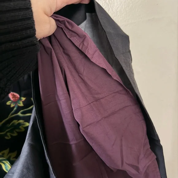 Tuckernuck Midnight Moonflower Delaney Dress Floral Purple Collared Midi Small - Picture 11 of 15